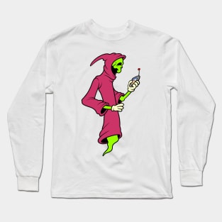 grim reaper searching for a job Long Sleeve T-Shirt